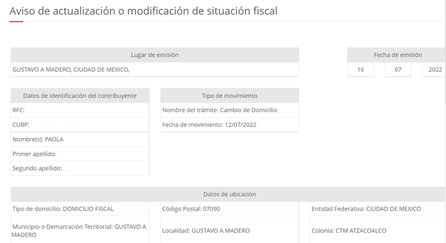 C Mo Cambiar Tu Domicilio En El Sat De Manera Sencilla Blog